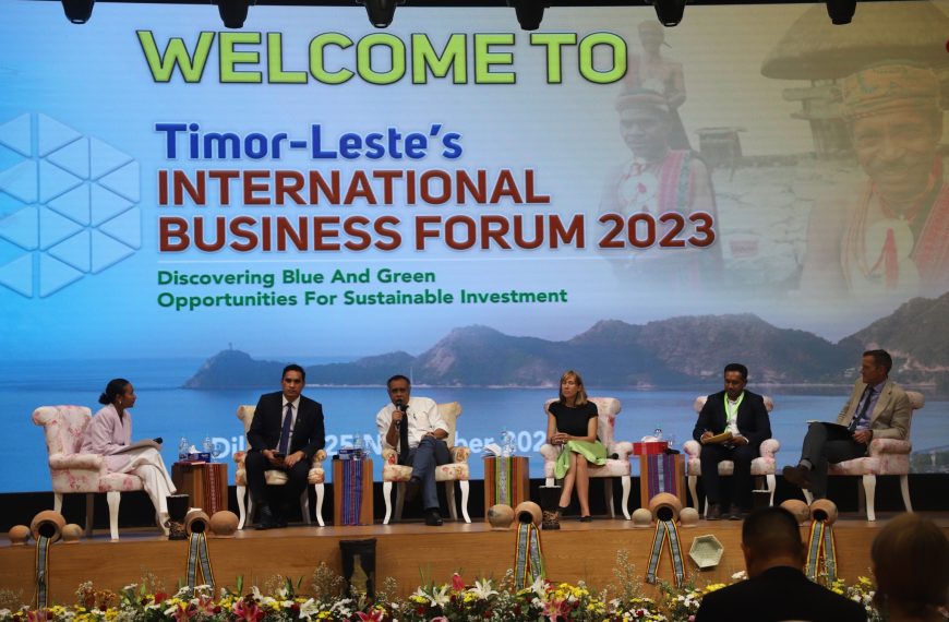 Forum Internasional Negósiu rezulta investor 10 sei investe iha TL, 23-24 Novembru 2023