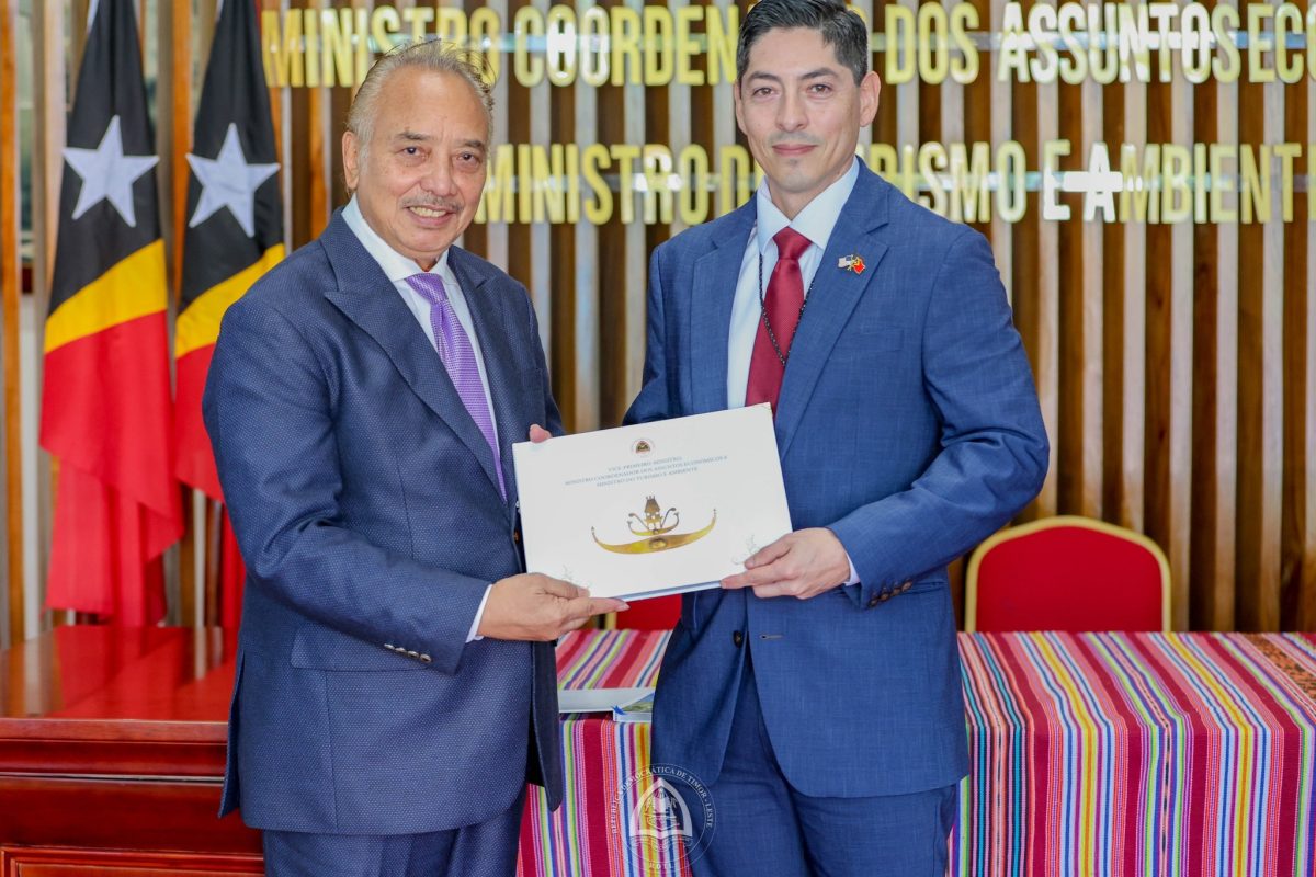 Vise PM, MCAE no MTA Simu Vizita Kortezia Enkaregadu Negósiu ka Offisial Seguransa Rejional Chasen Peabody