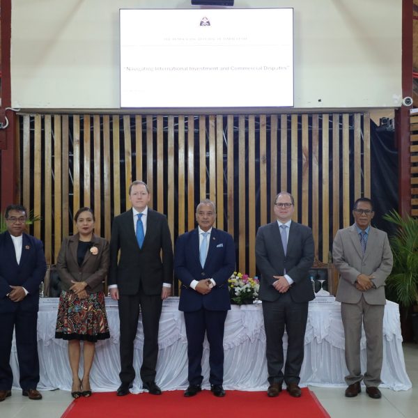 Vise-PM, MCAE no MTA, Francisco Kalbuadi Lay Abertura Seminariu Tribunal Permanente ba Arbitrajen